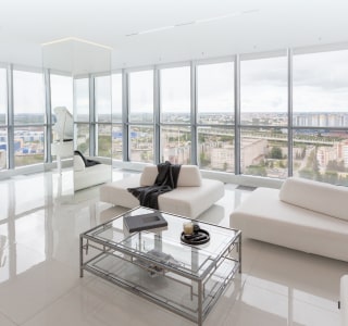 Окна в стиле Hi-Tech: последние разработки в области остекления - фото